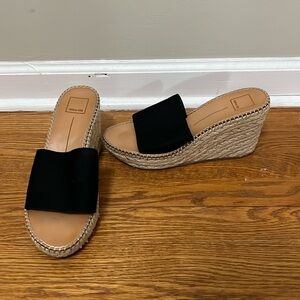 Dolce Vita Women’s Black Platform Sandals Size 10